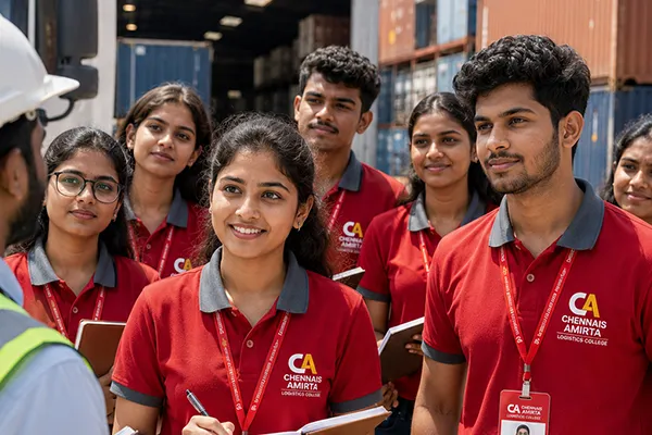 Working professional upskilling with online logistics certification